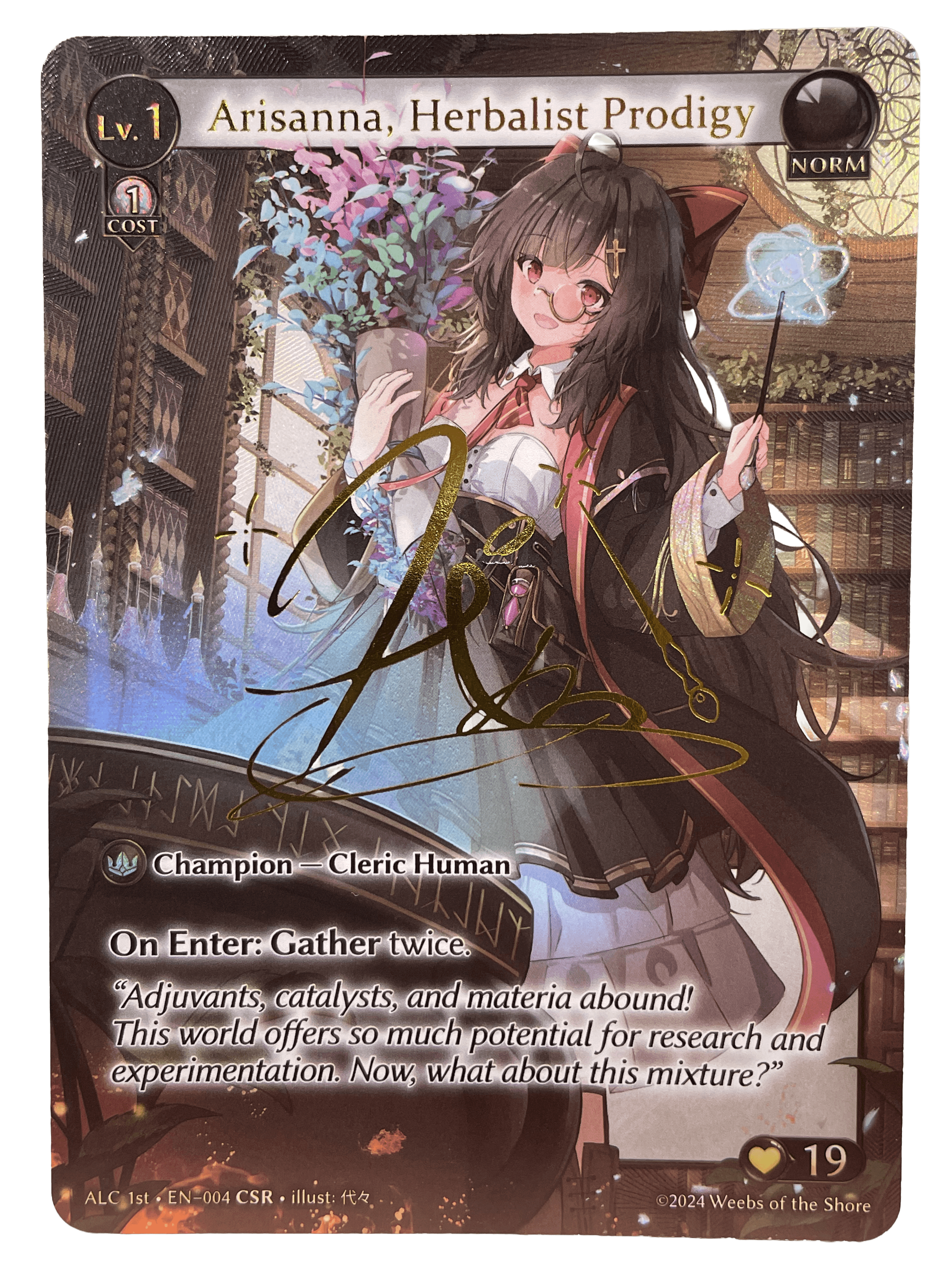 Arisanna lv1 — CSR