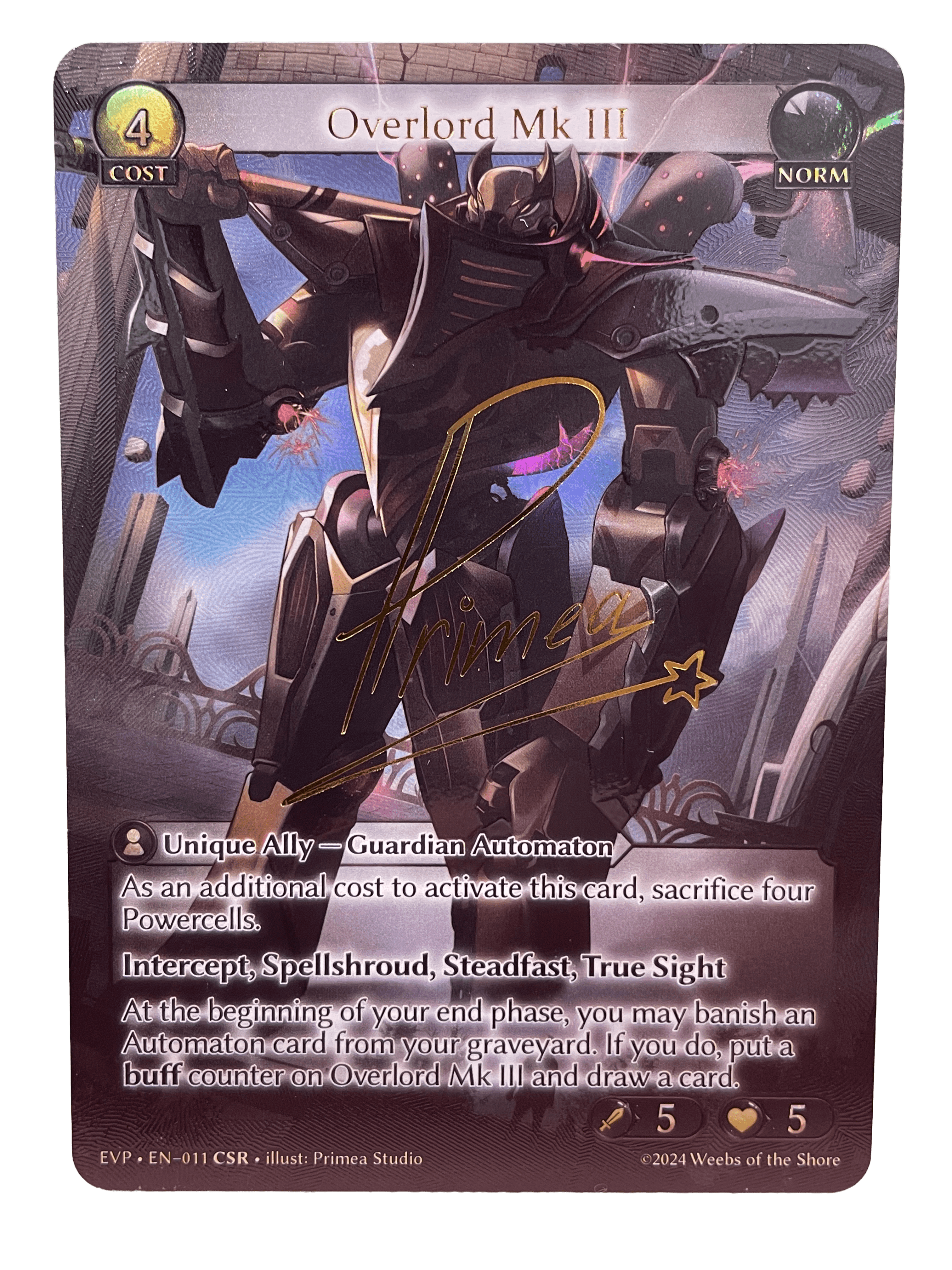 Overlord MK III — CSR